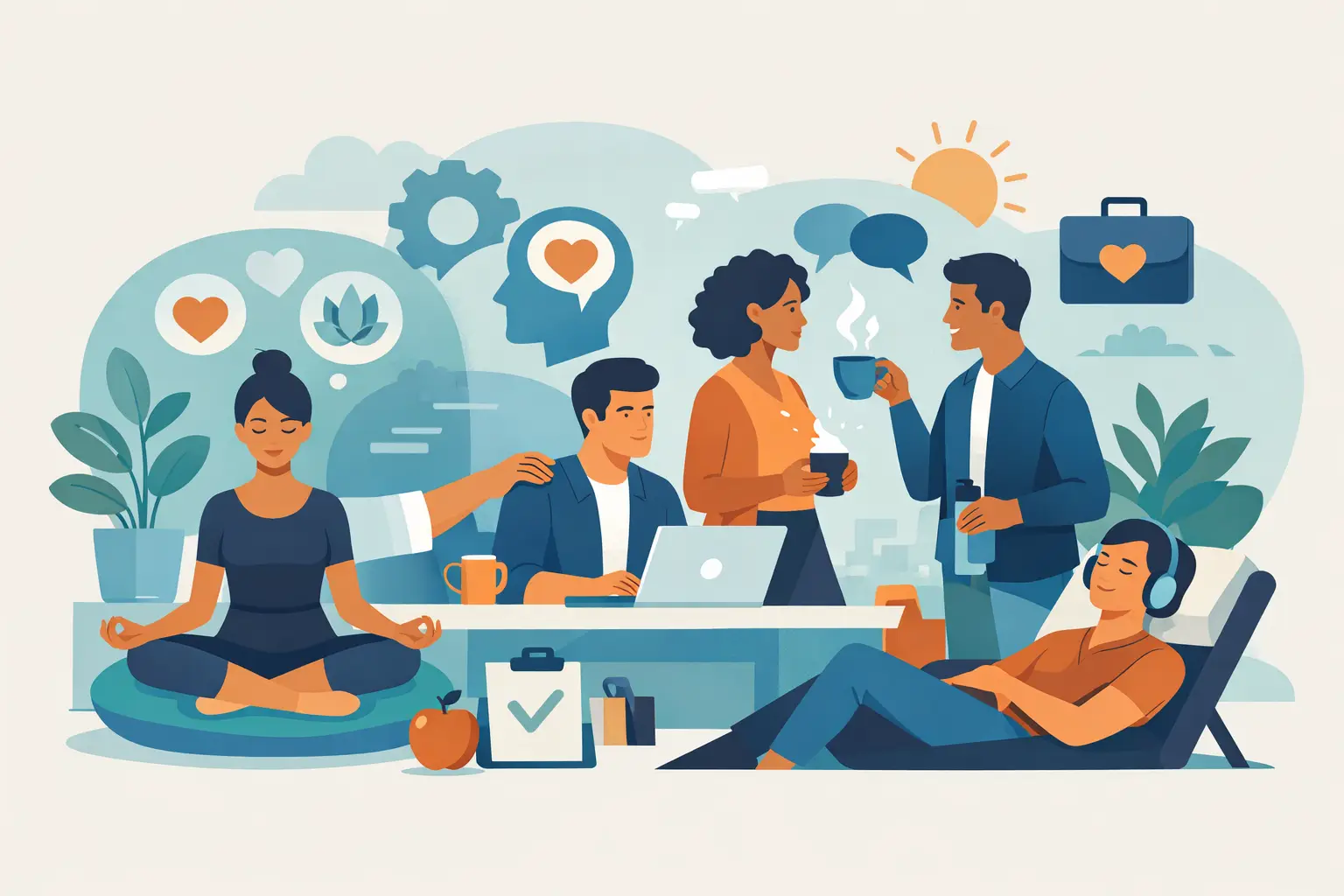 How to Support Staff Wellbeing at Work
