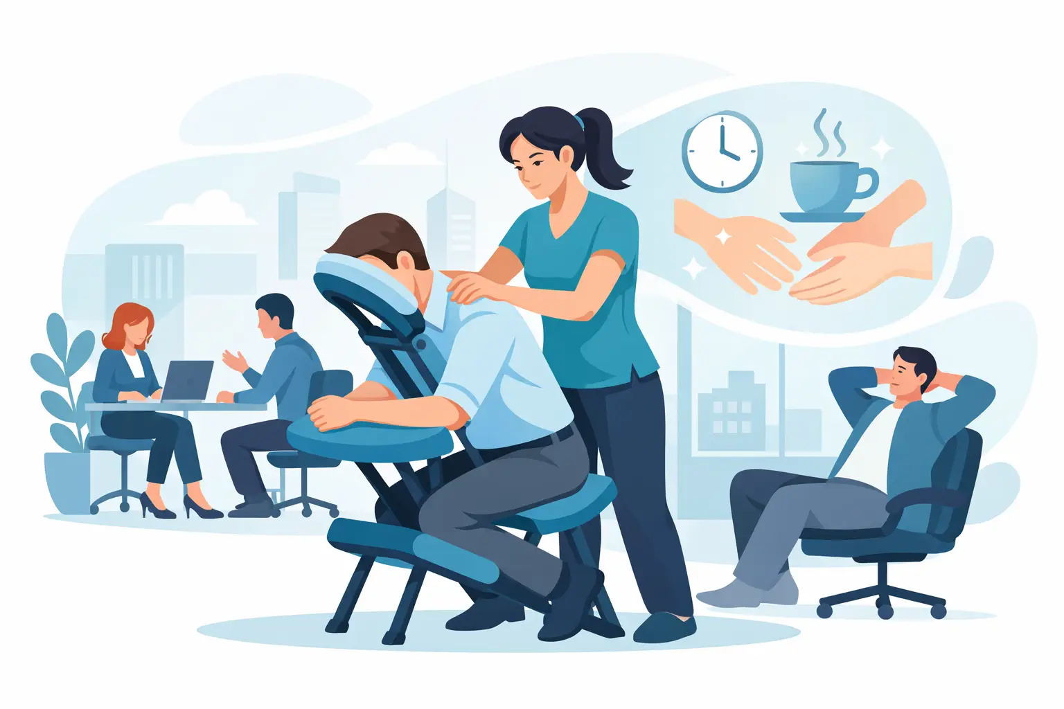 What Is Onsite Chair Massage at Work?