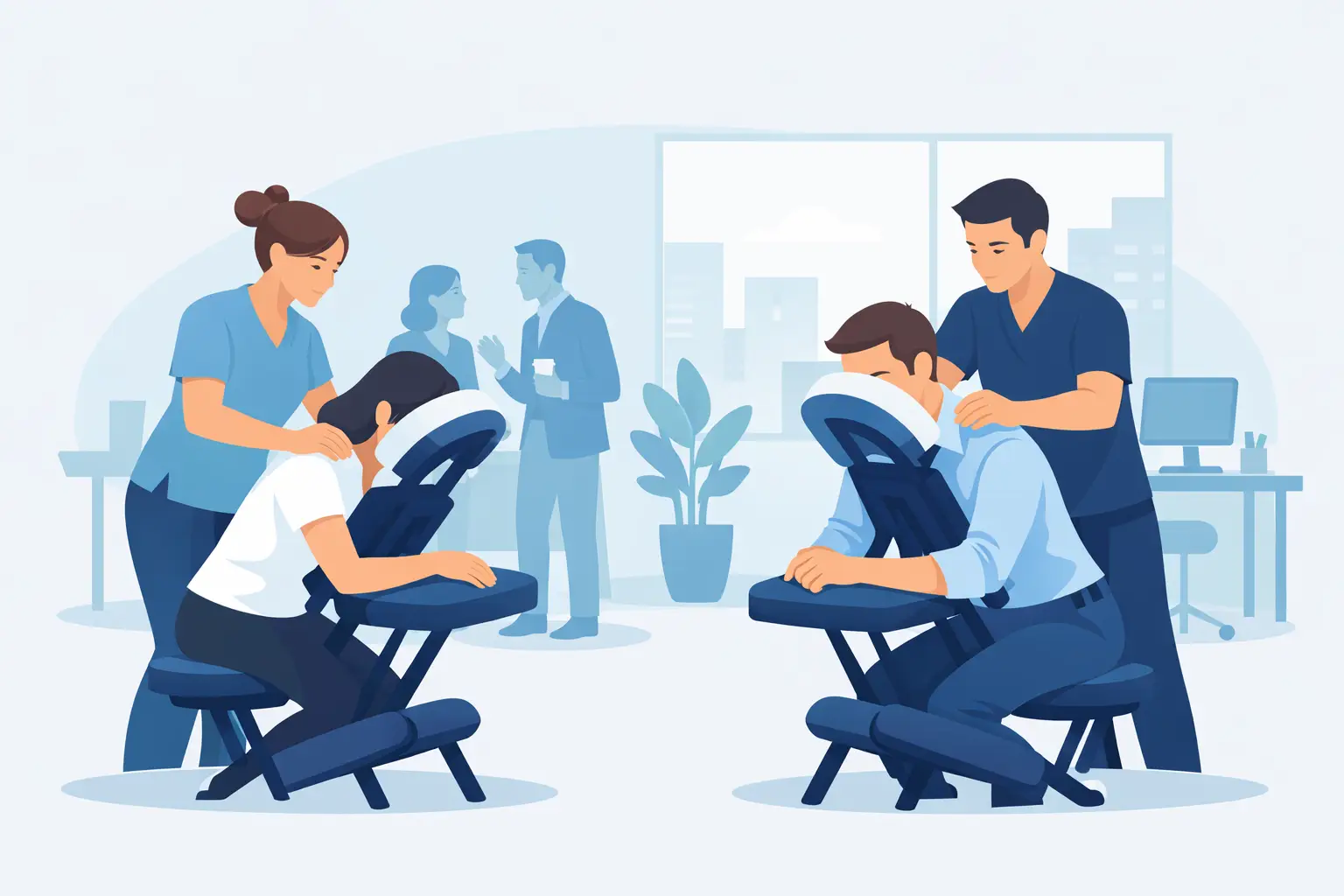 Is Chair Massage Safe for Your Workplace Team?