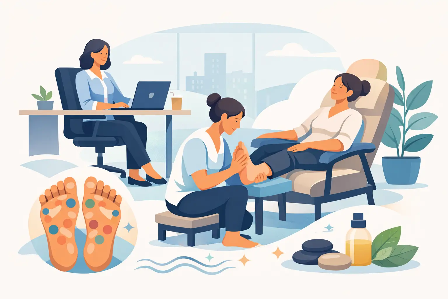 Workplace Reflexology Sessions That Work