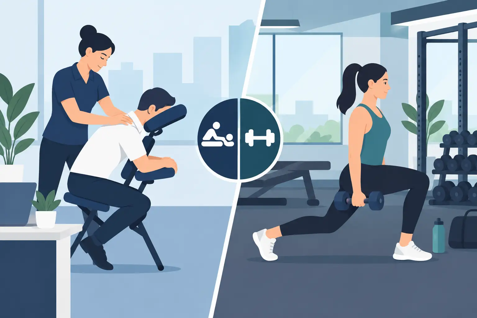 Workplace Massage vs Gym Membership Compared